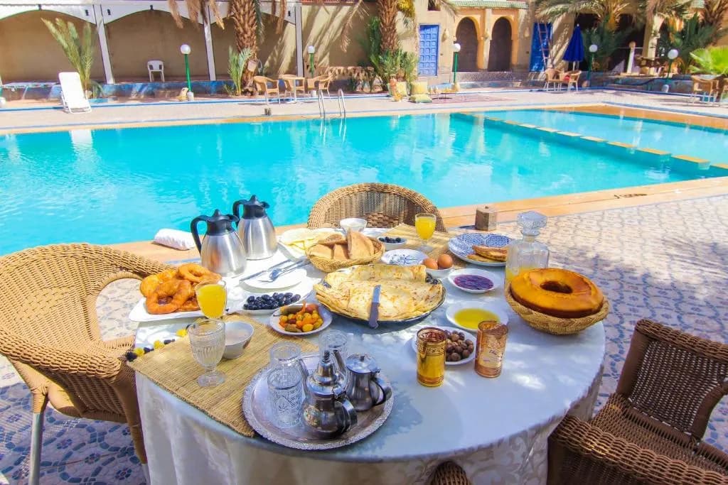 Courtyard Pool at Riad Lghiam
